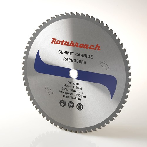 Rotabroach chop saw blade - chop,